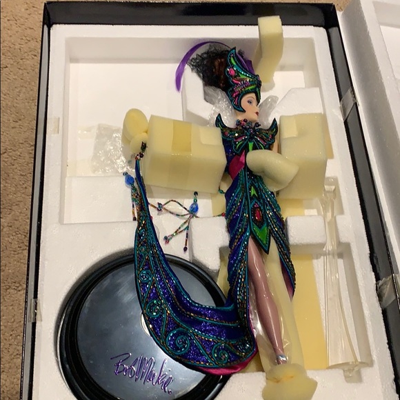 1999 Porcelain Bob Mackie The Tango Barbie - Picture 3 of 7